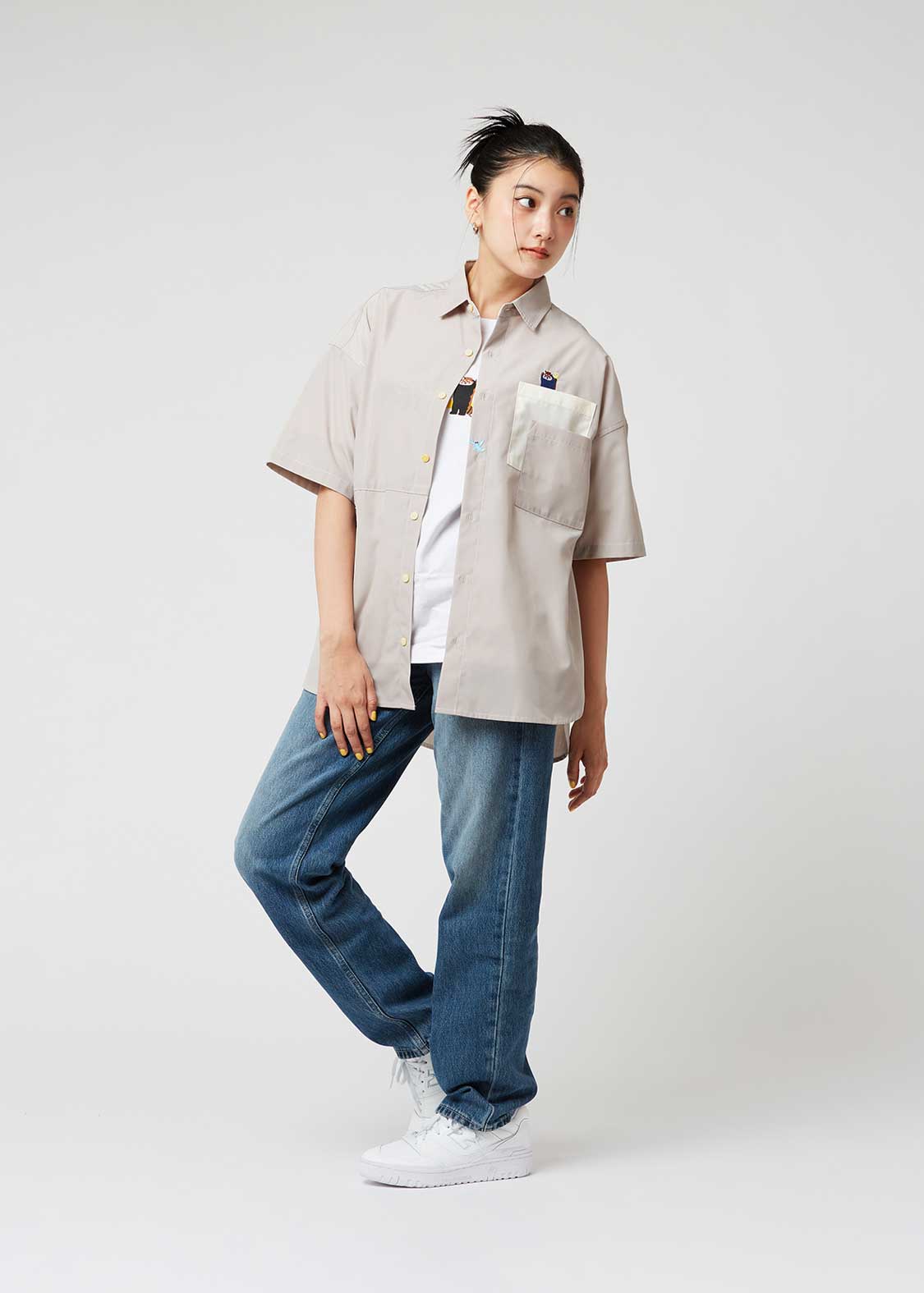 Ikaku Supai | Big Silhouette Short Sleeve Shirt - Image 10