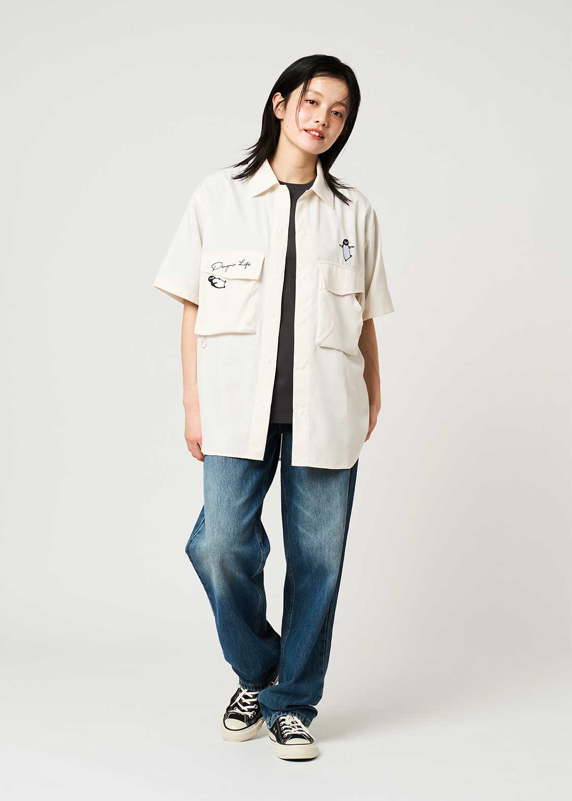 Sakazaki Chiharu – Everyday | 3-Pocket Short Sleeve Shirt - Image 10