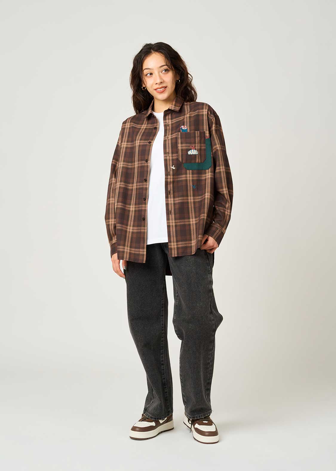 Ikaku Crayfish | Loose Fit Check Shirt - Image 10