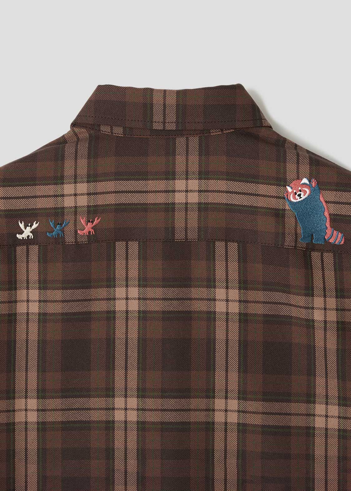 Ikaku Crayfish | Loose Fit Check Shirt - Image 5
