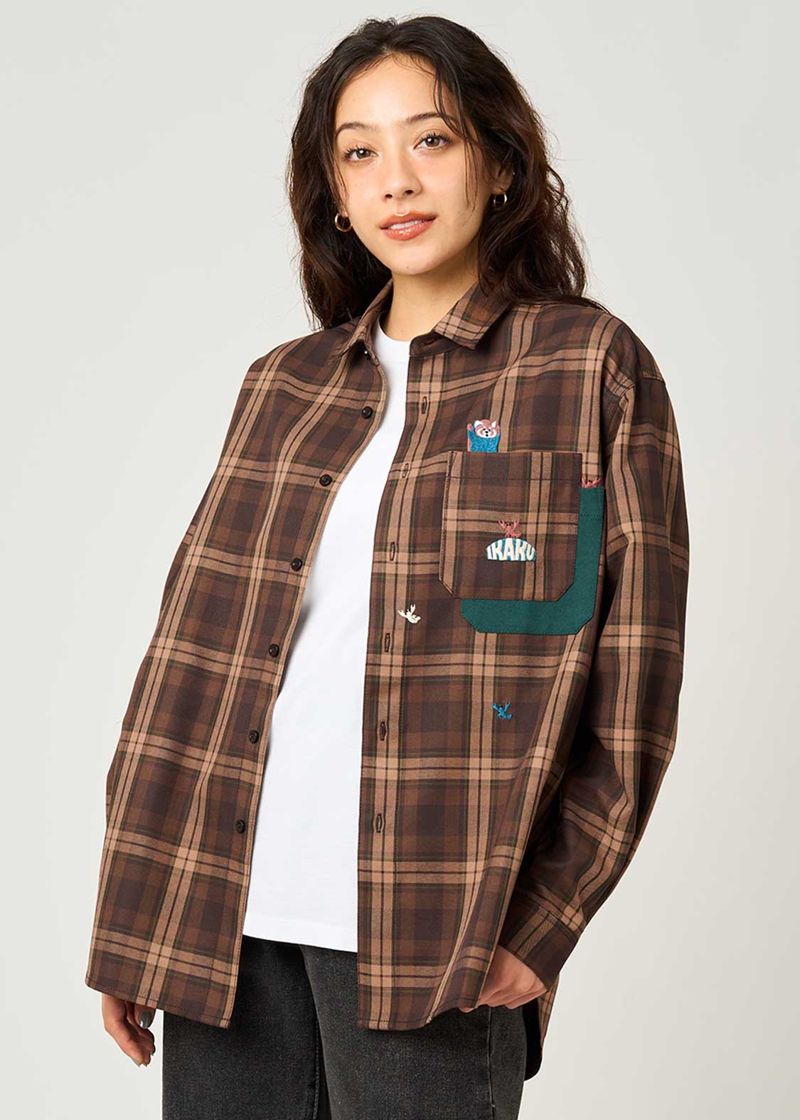 Ikaku Crayfish | Loose Fit Check Shirt - Image 9