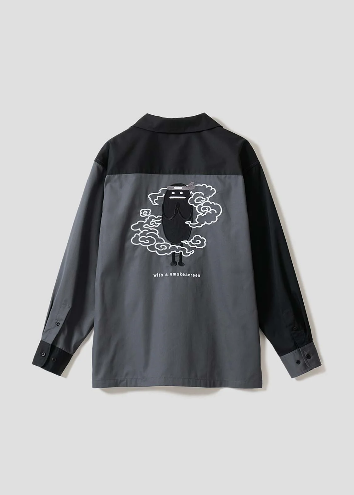 Beautiful Shadow Shinobi | Double Pocket Big Shirt