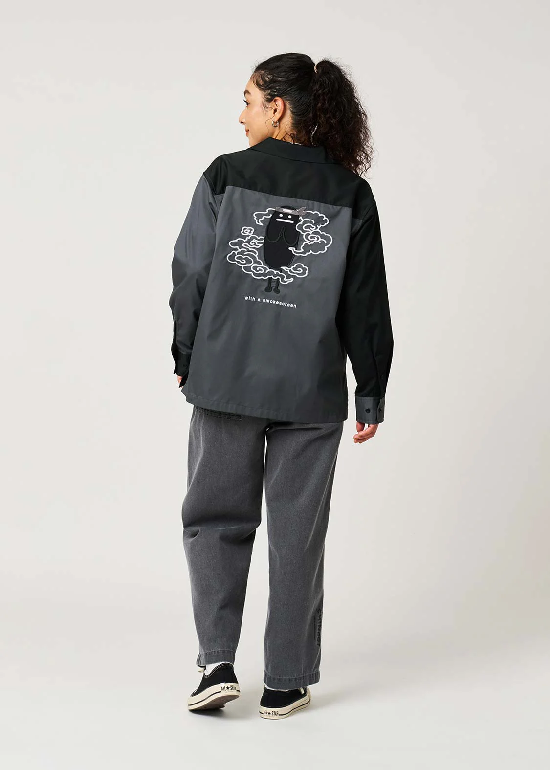 Beautiful Shadow Shinobi | Double Pocket Big Shirt - Image 10