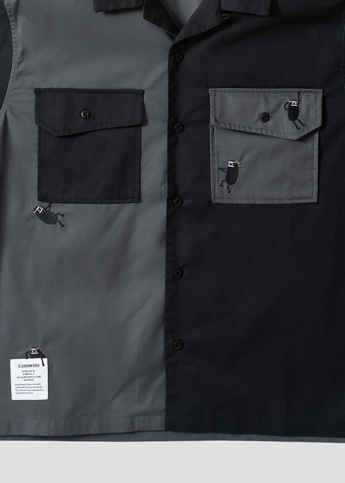 Beautiful Shadow Shinobi | Double Pocket Big Shirt - Image 5