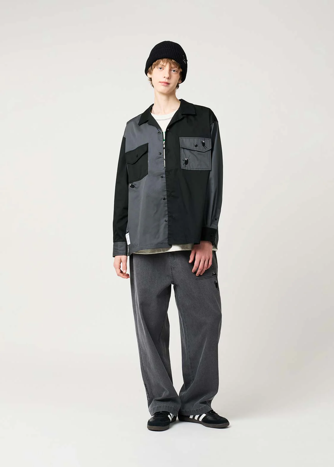Beautiful Shadow Shinobi | Double Pocket Big Shirt - Image 8