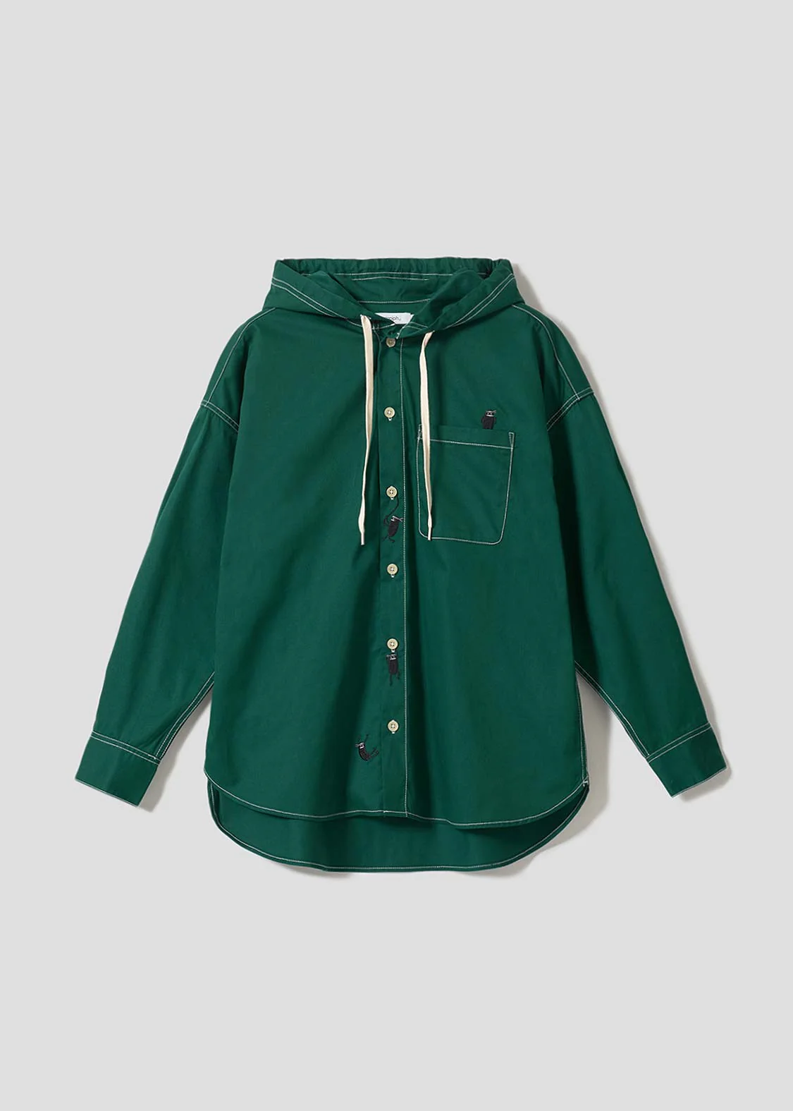 Beautiful Shadow Shinobi | Big Hooded Shirt
