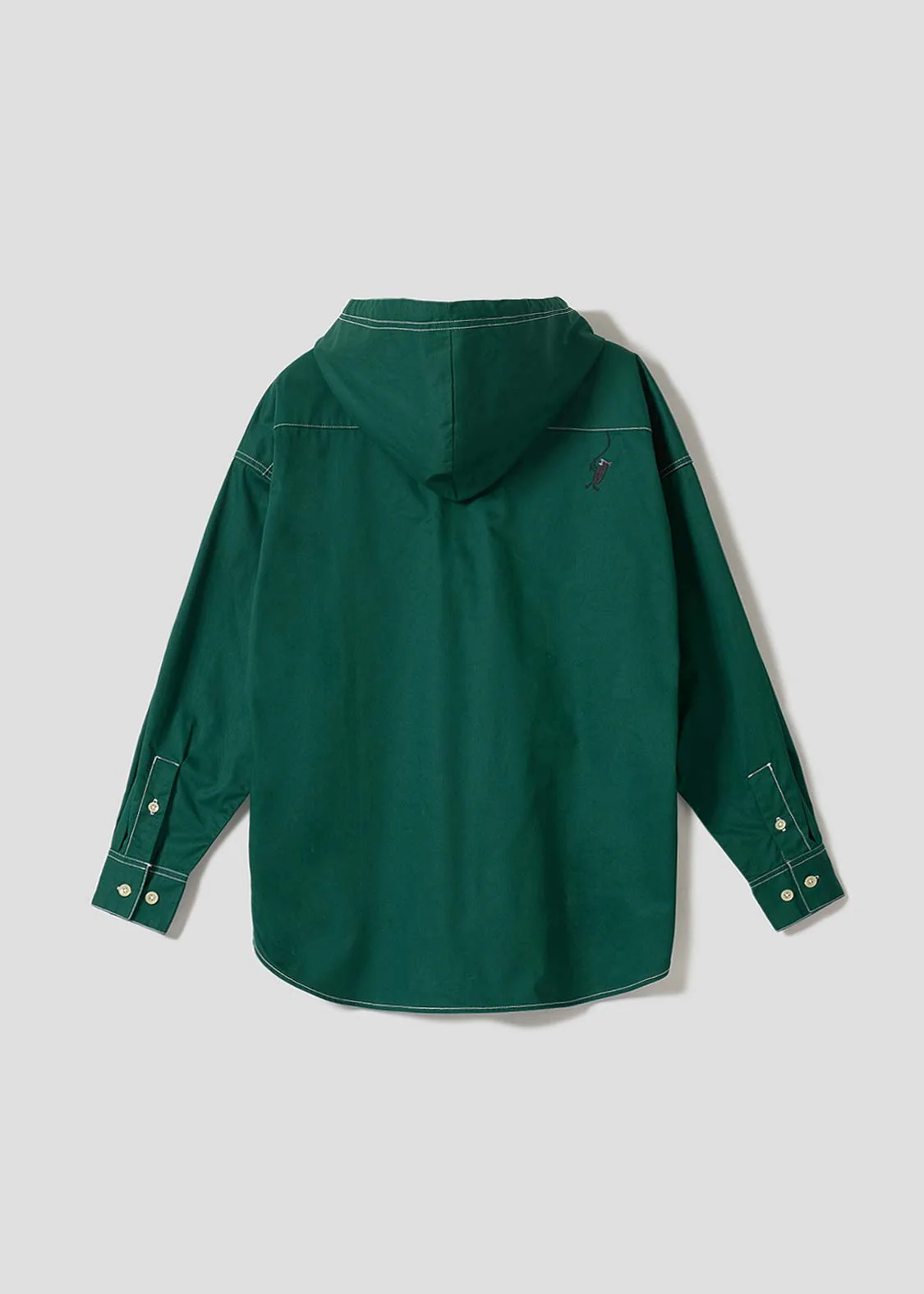 Beautiful Shadow Shinobi | Big Hooded Shirt - Image 2