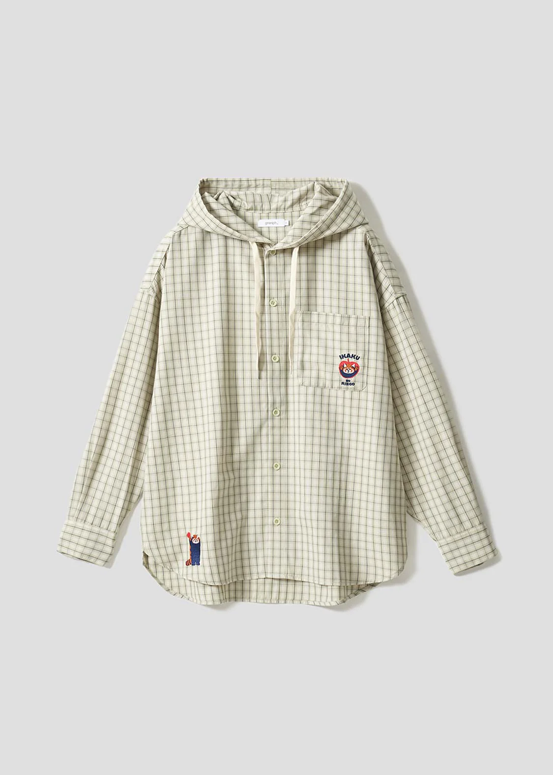 Ikaku Noringo | Big Hooded Shirt