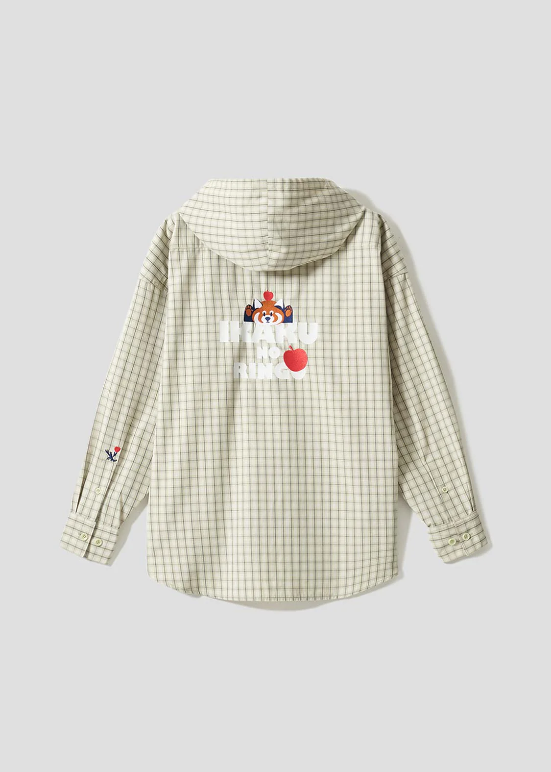 Ikaku Noringo | Big Hooded Shirt - Image 2
