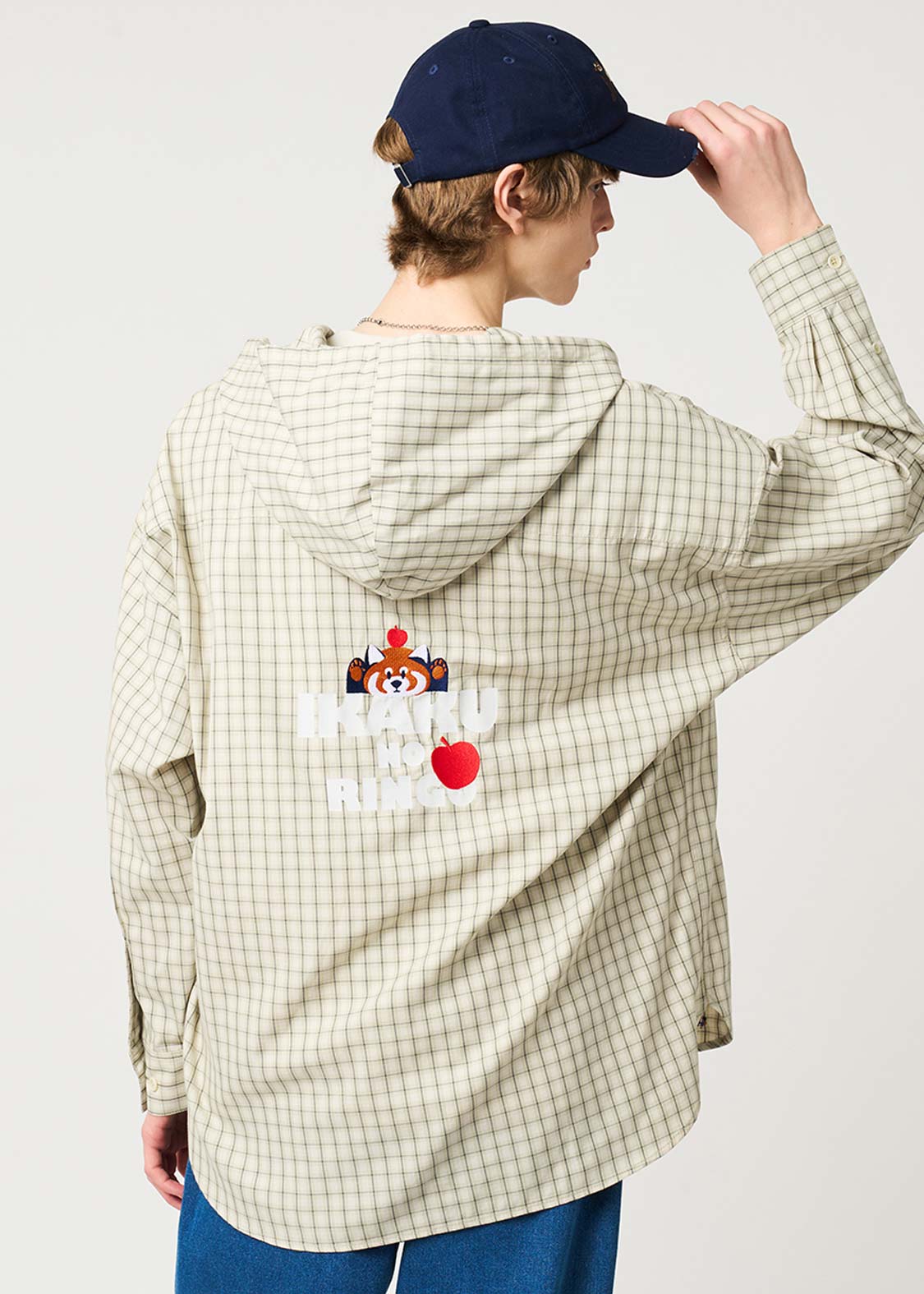 Ikaku Noringo | Big Hooded Shirt - Image 7