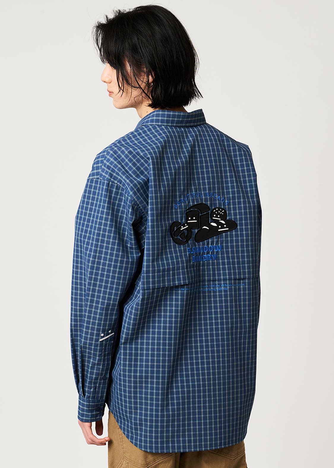 Beautiful Shadow Bakery | Loose-Fitting Shirt With Contrasting Stripes - Image 7