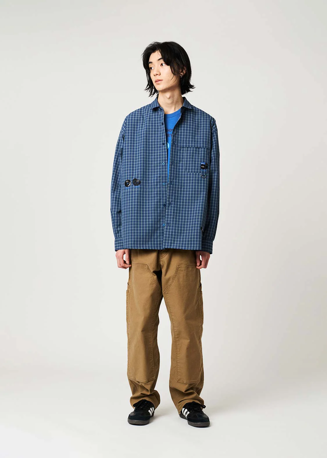 Beautiful Shadow Bakery | Loose-Fitting Shirt With Contrasting Stripes - Image 8