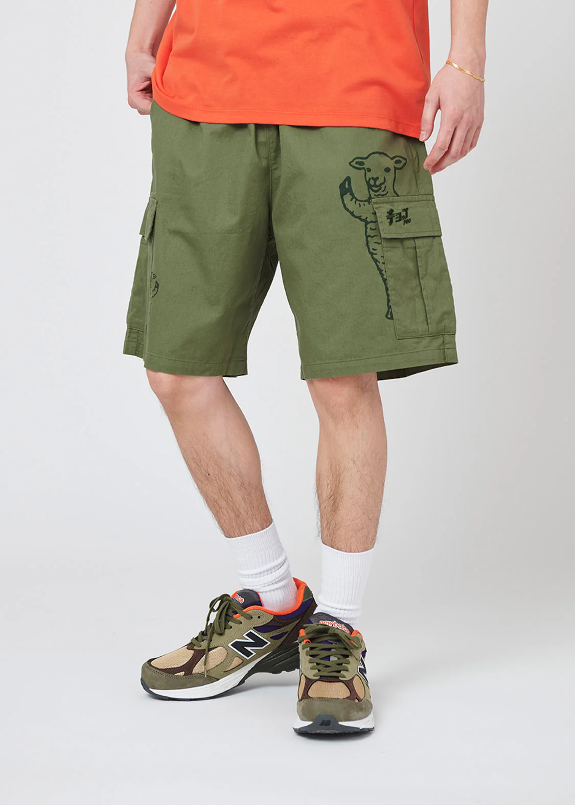 Cargo Short Pants　 (Lamb Chop) - Image 8