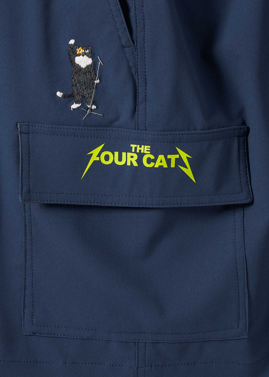 The Four Cats Band | Climbing Cargo Shorts - Image 5