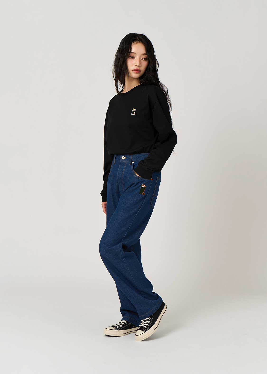 Ikaku | Straight Denim Pants - Image 10