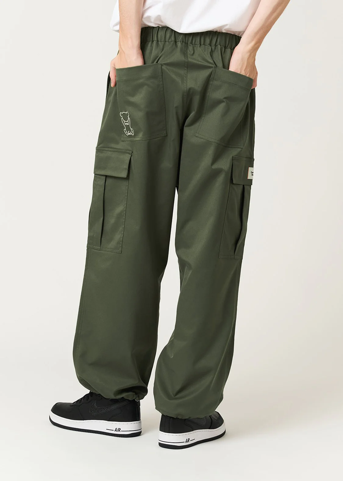Control Bear - Green | Cargo Pants - Image 6