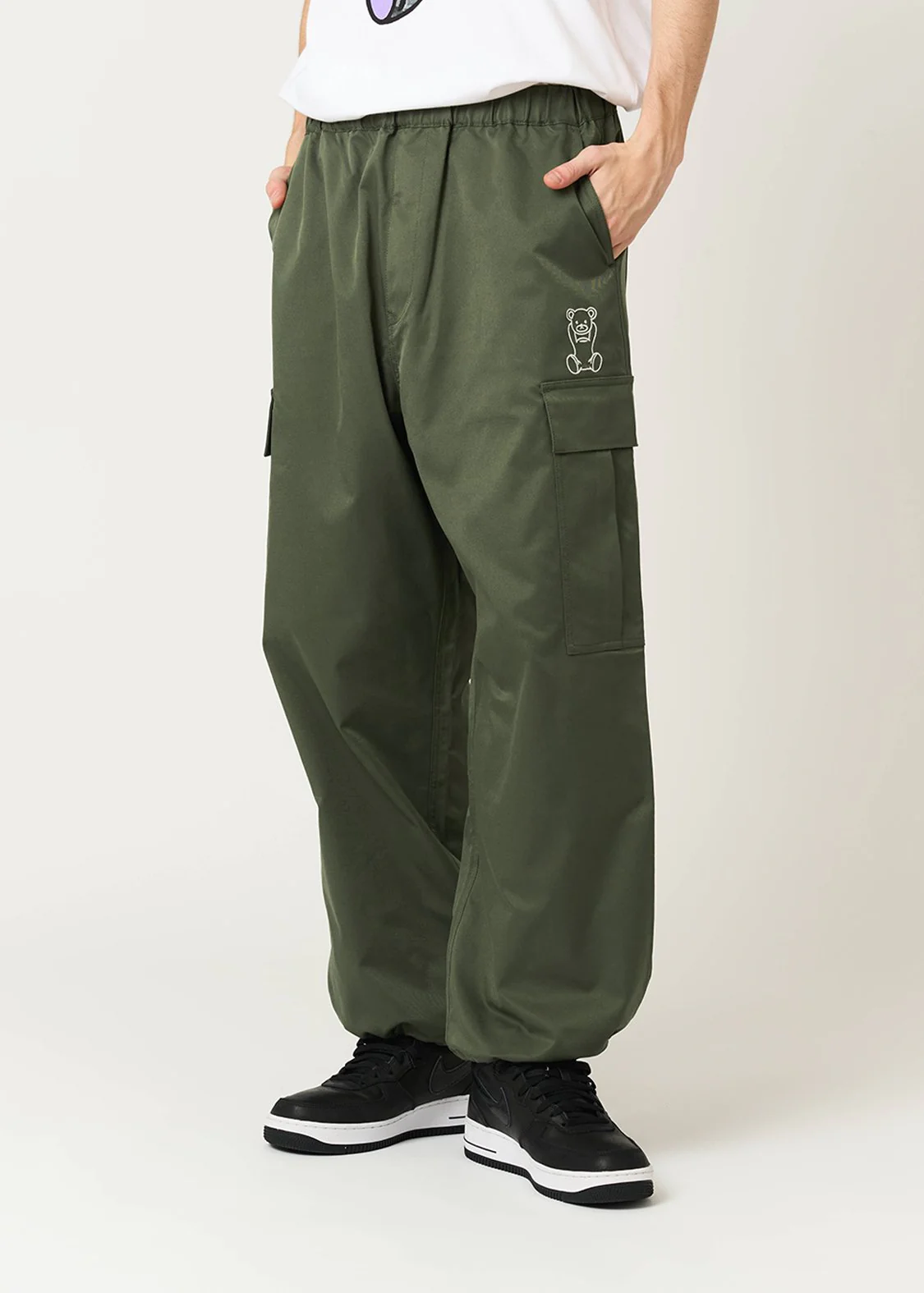 Control Bear - Green | Cargo Pants - Image 7