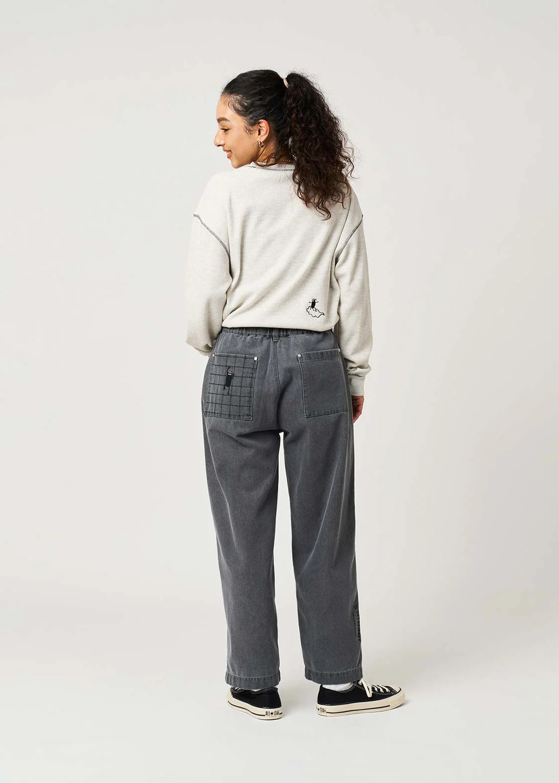 Beautiful Shadow Shinobi | Wide Denim Pants - Image 10
