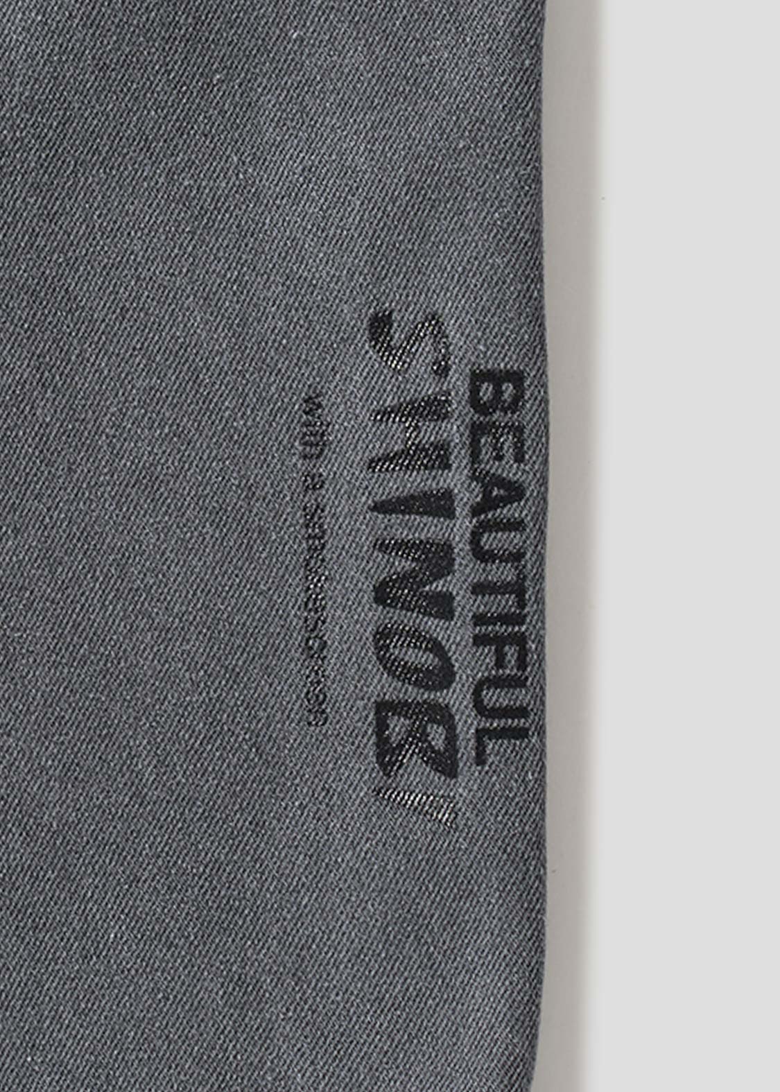 Beautiful Shadow Shinobi | Wide Denim Pants - Image 4