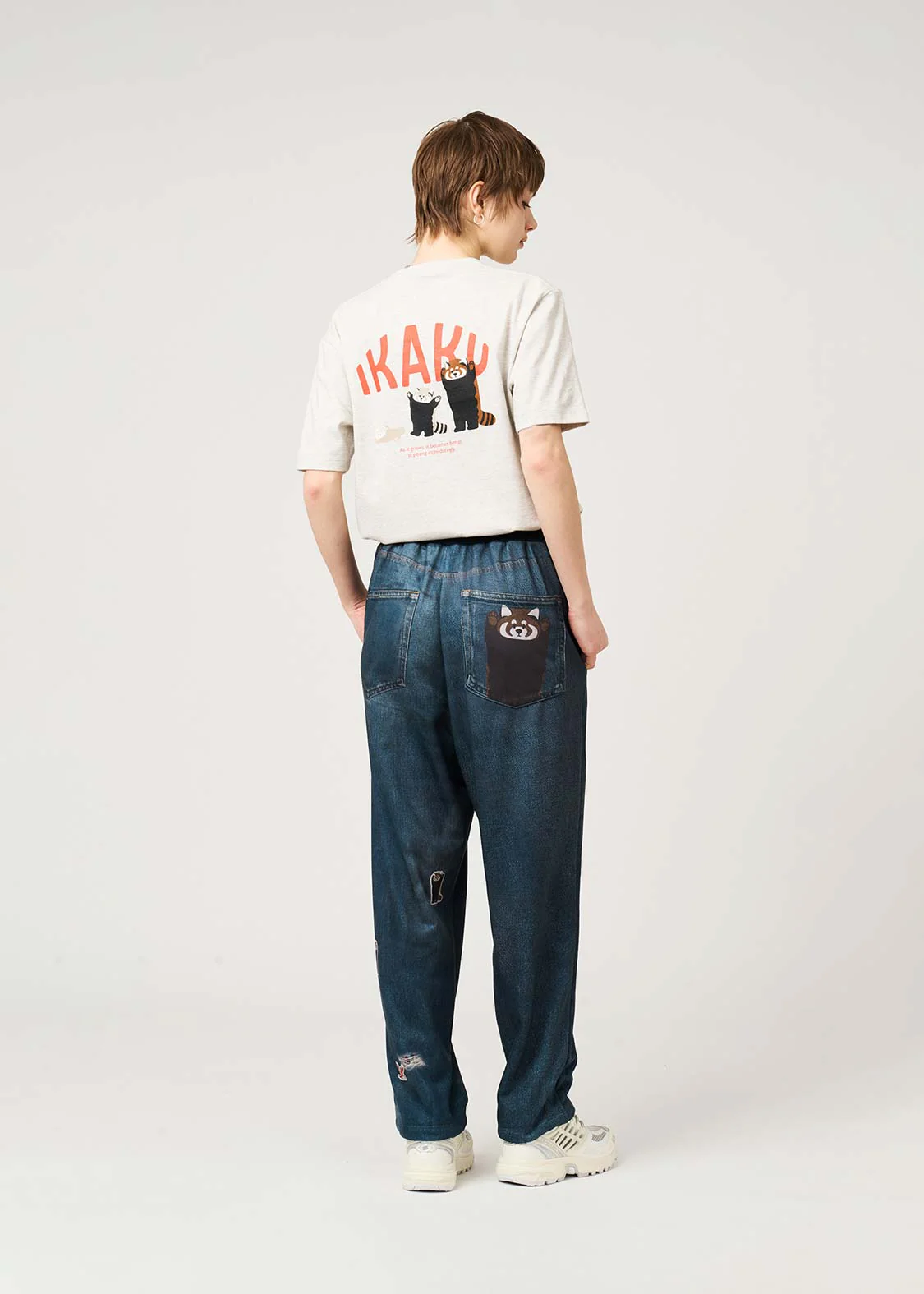 Ikaku | Faux Denim Sweatpants - Image 10
