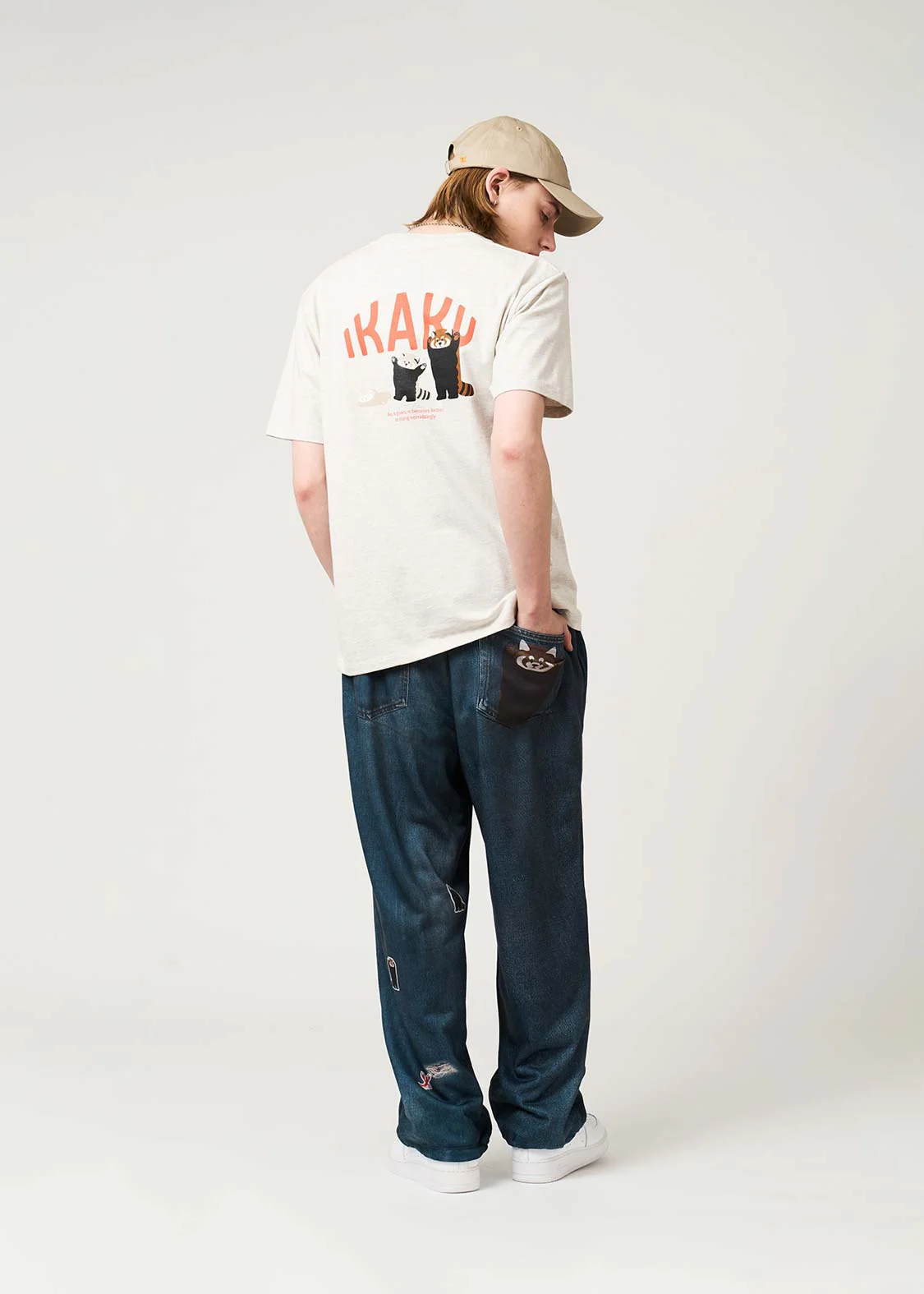Ikaku | Faux Denim Sweatpants - Image 8