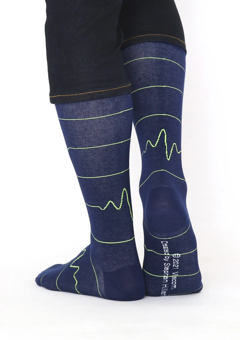 SpongeBob SquarePants Long Socks (SpongeBob SquarePants_Karen Striped Pattern) - Image 9