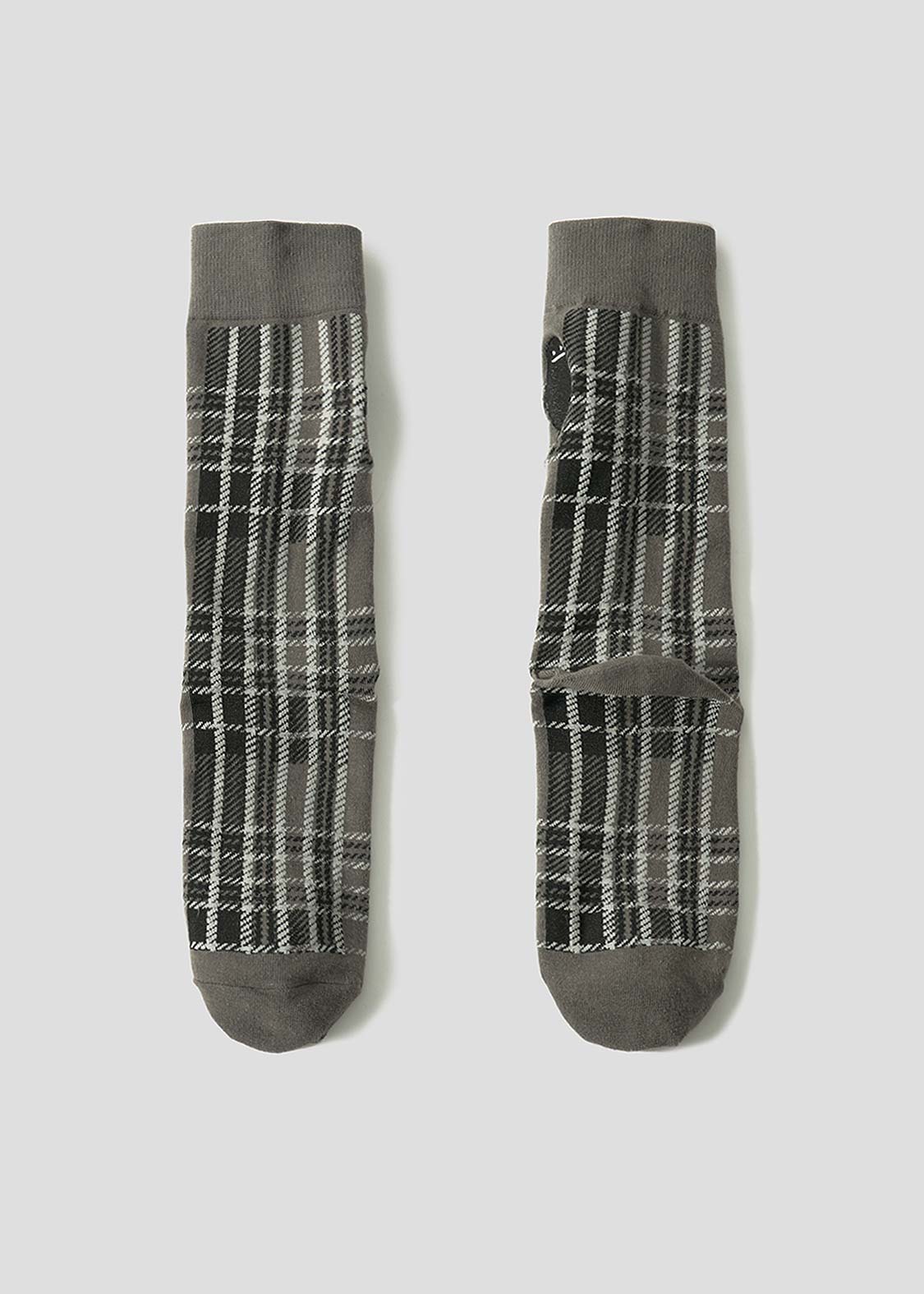 Beautiful Shadow Check | Long Socks - Image 3