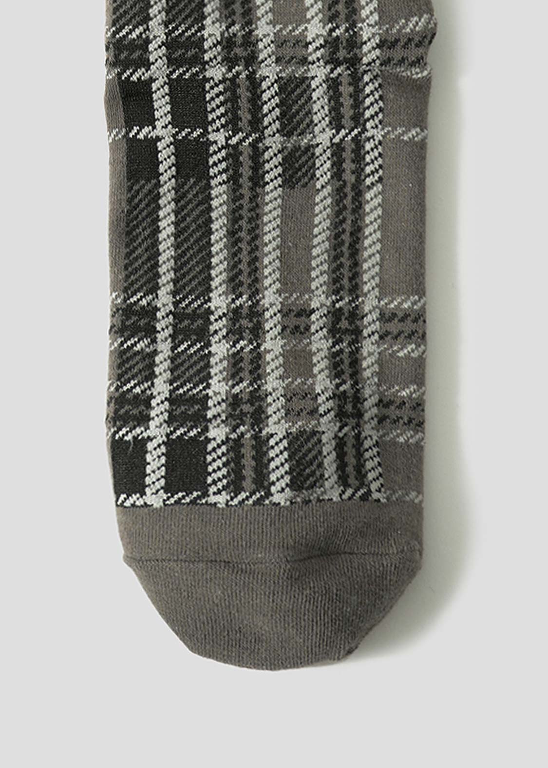 Beautiful Shadow Check | Long Socks - Image 5