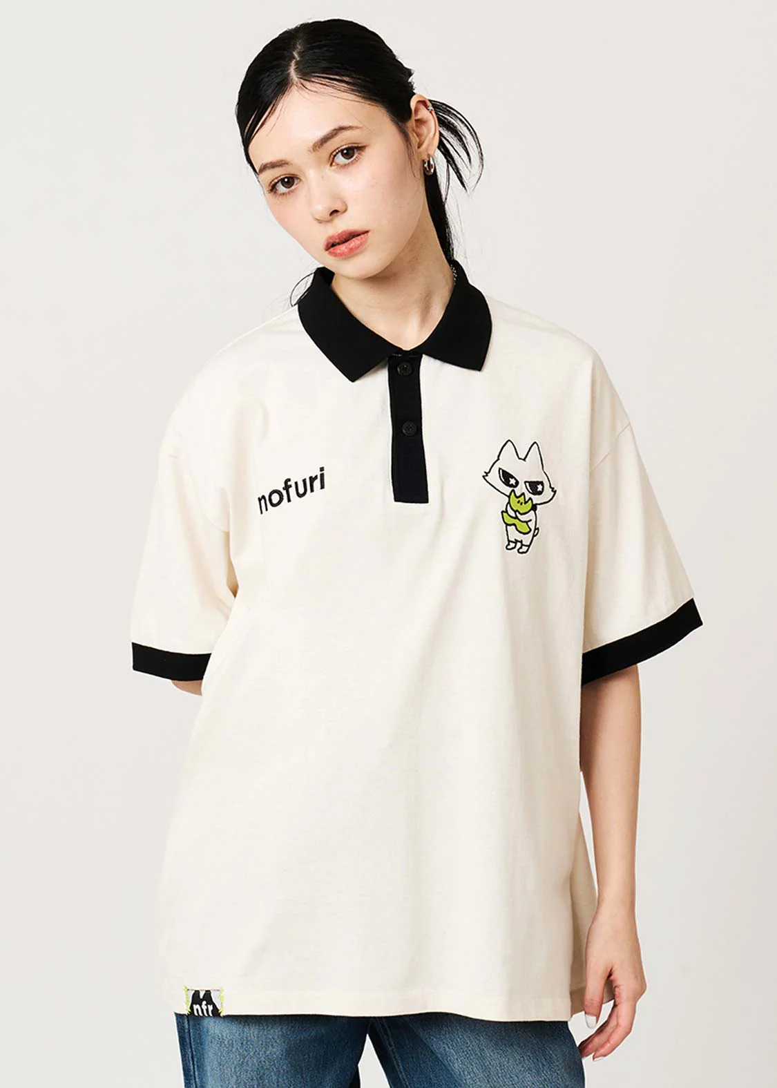 Nofuri | Trim Polo Shirt - Image 9