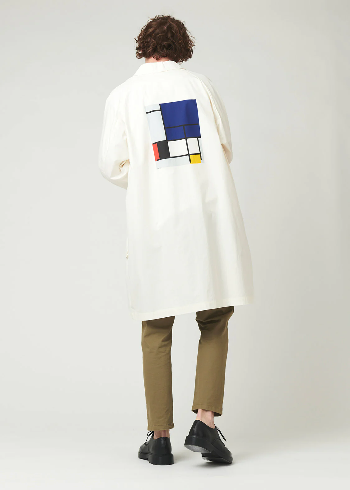 Piet Mondrian Shirts Coat (Piet Mondrian_Composition 1921 B) - Image 9