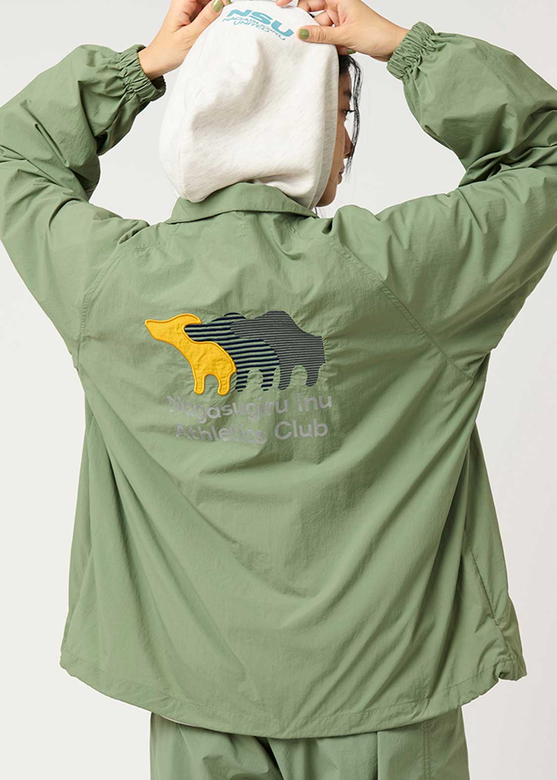 Nylon Blouson (Nagasugiru Inu Athletics Club) - Image 7