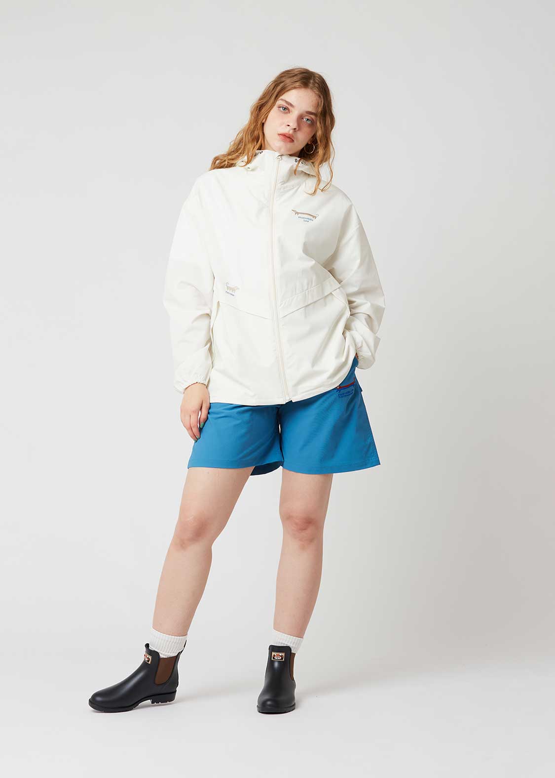 Nagasugiru Inu | Water-Repellent Zip Hoodie - Image 10