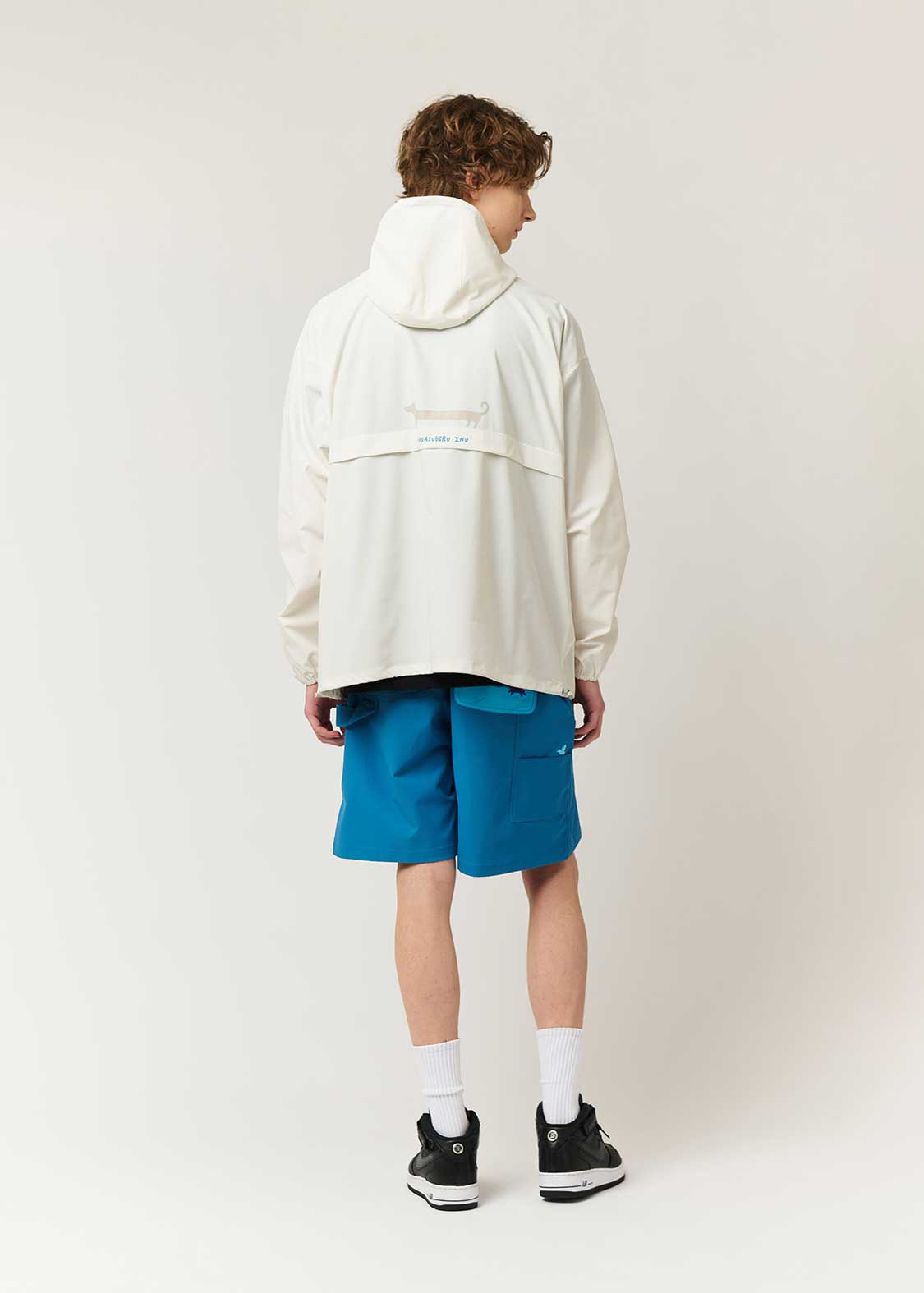 Nagasugiru Inu | Water-Repellent Zip Hoodie - Image 8