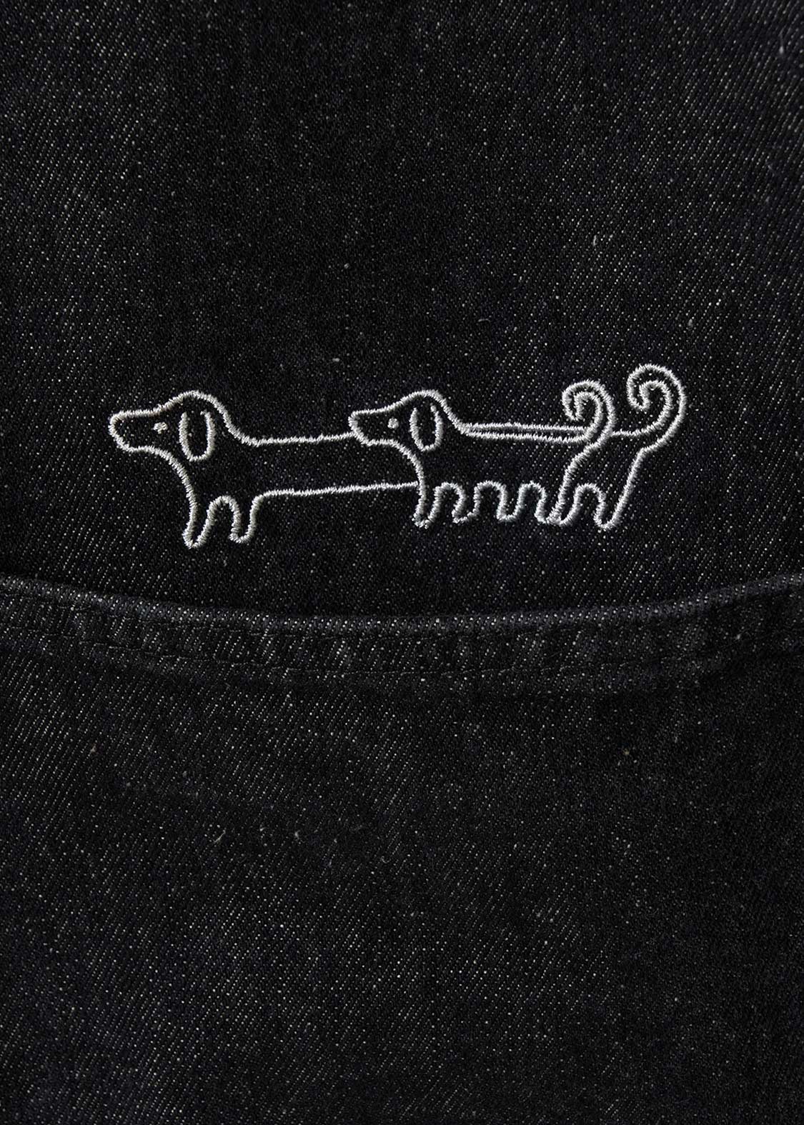 Nagasugiru Inu Friends From Another World | Denim Coverall - Image 4