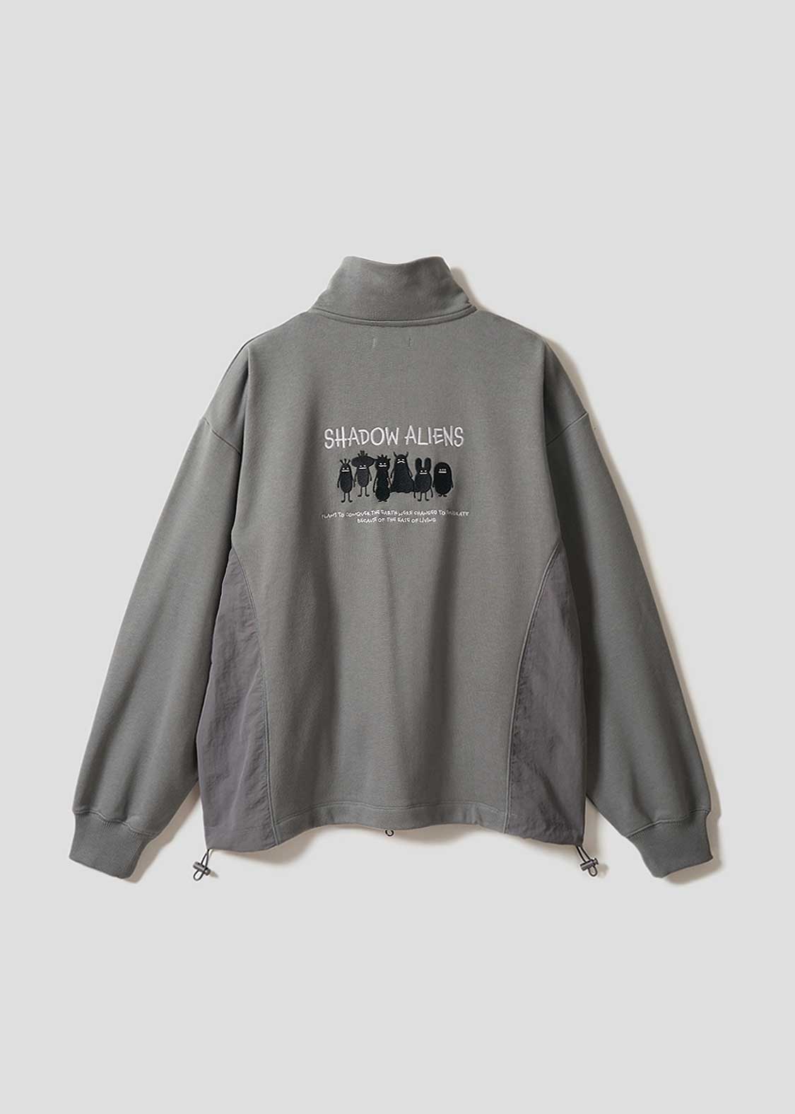 Beautiful Shadow Aliens | Fleece Stand-Up Zip Blouson