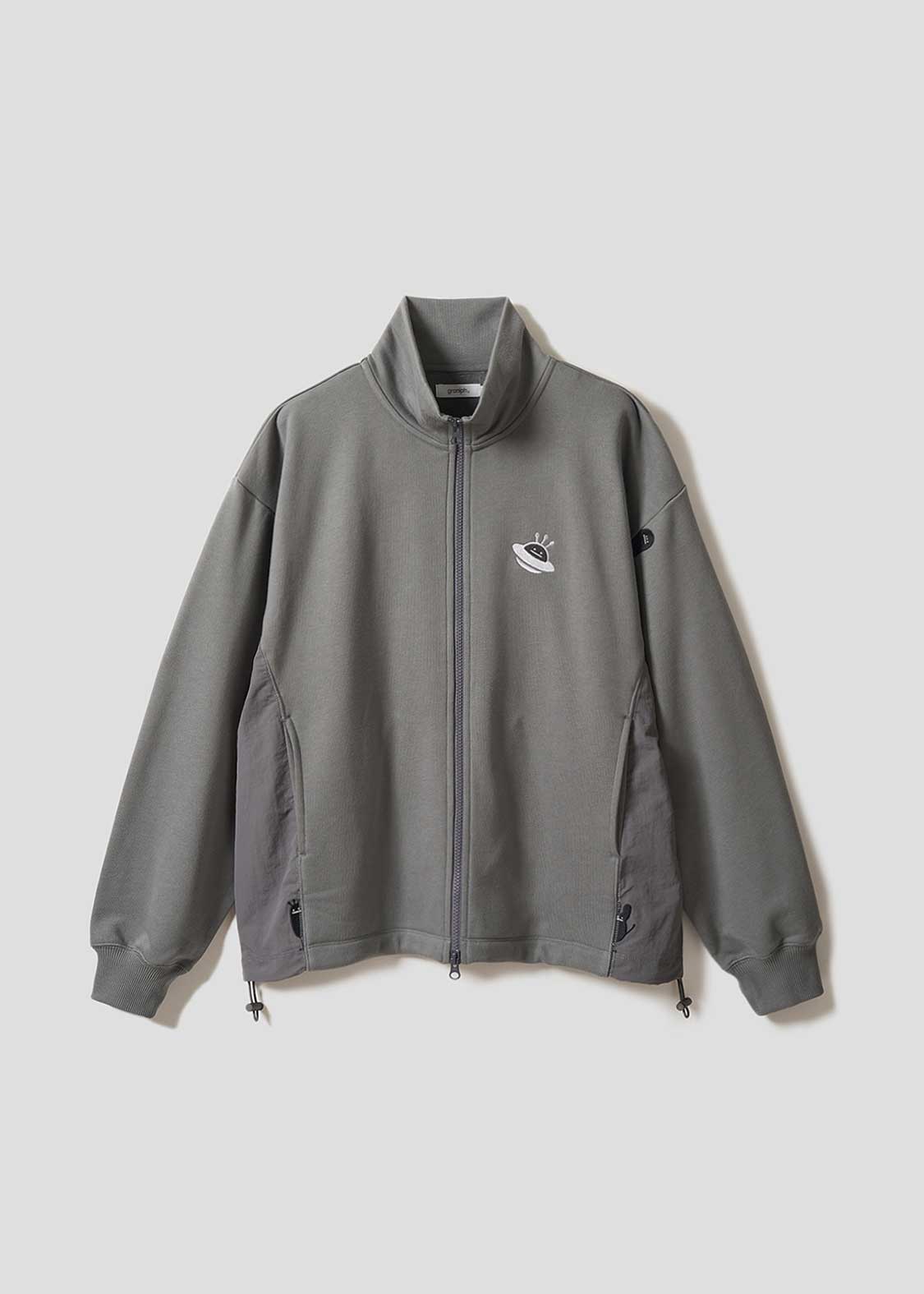 Beautiful Shadow Aliens | Fleece Stand-Up Zip Blouson - Image 2