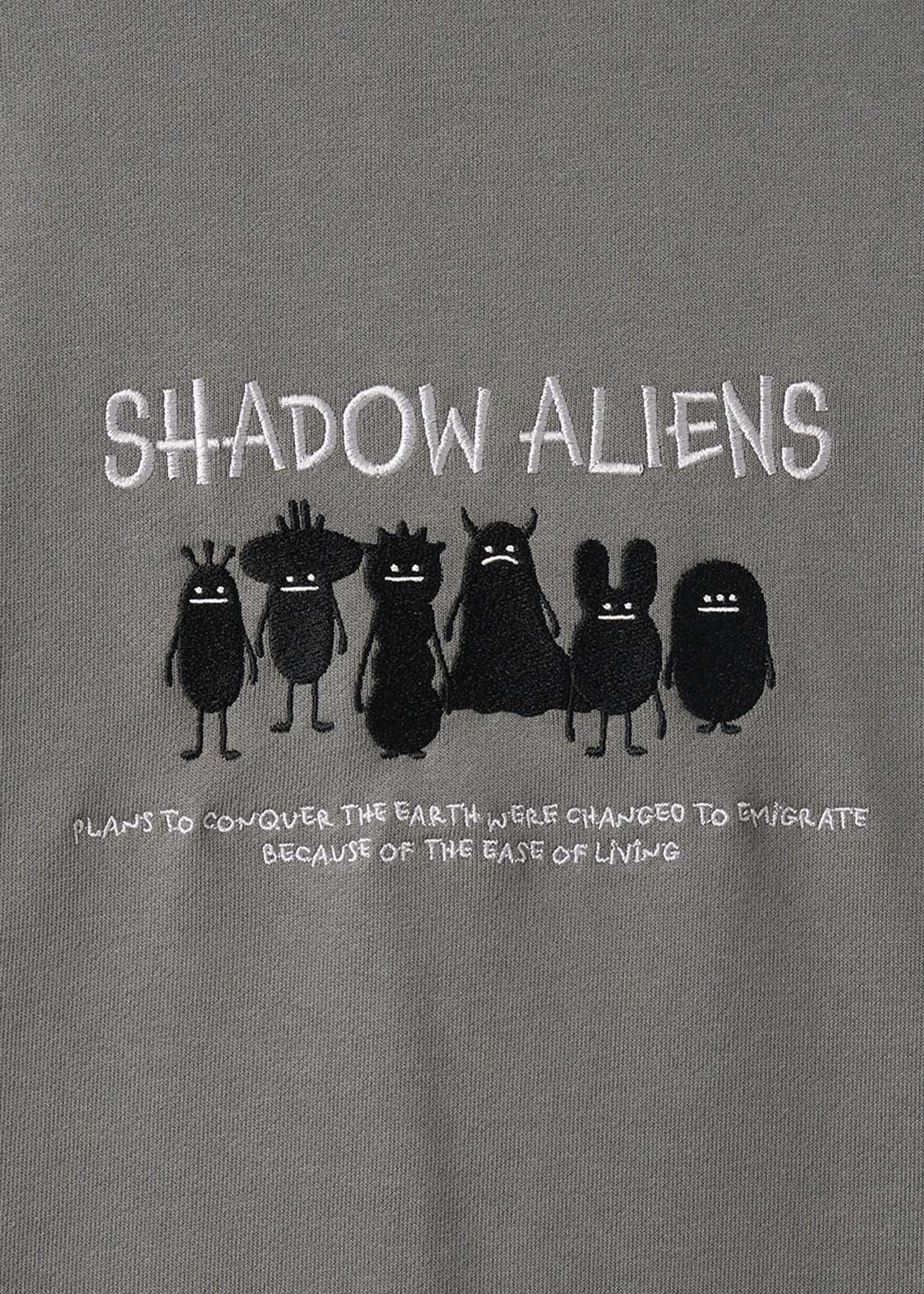 Beautiful Shadow Aliens | Fleece Stand-Up Zip Blouson - Image 3
