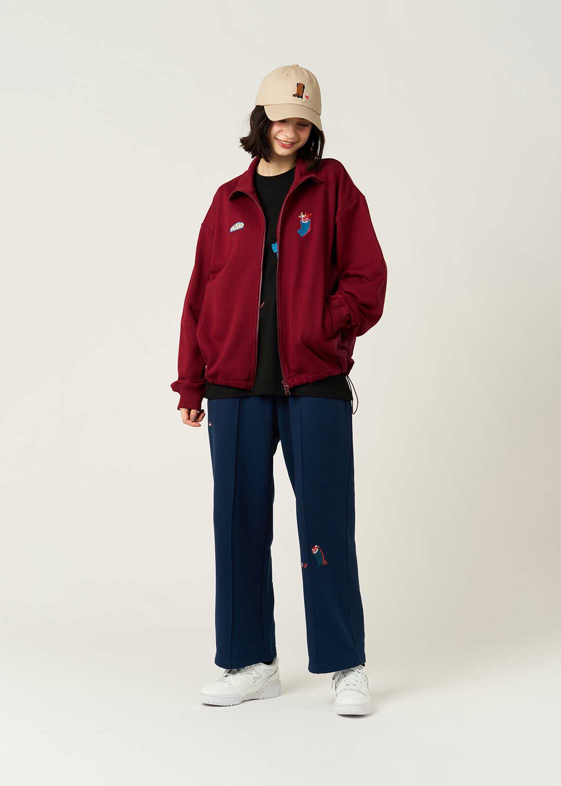 Ikaku Crayfish | Fleece Stand-Up Zip Blouson - Image 10