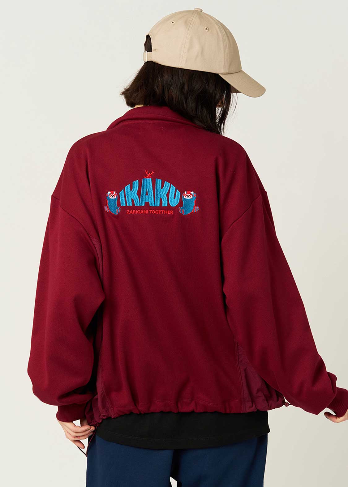 Ikaku Crayfish | Fleece Stand-Up Zip Blouson - Image 6