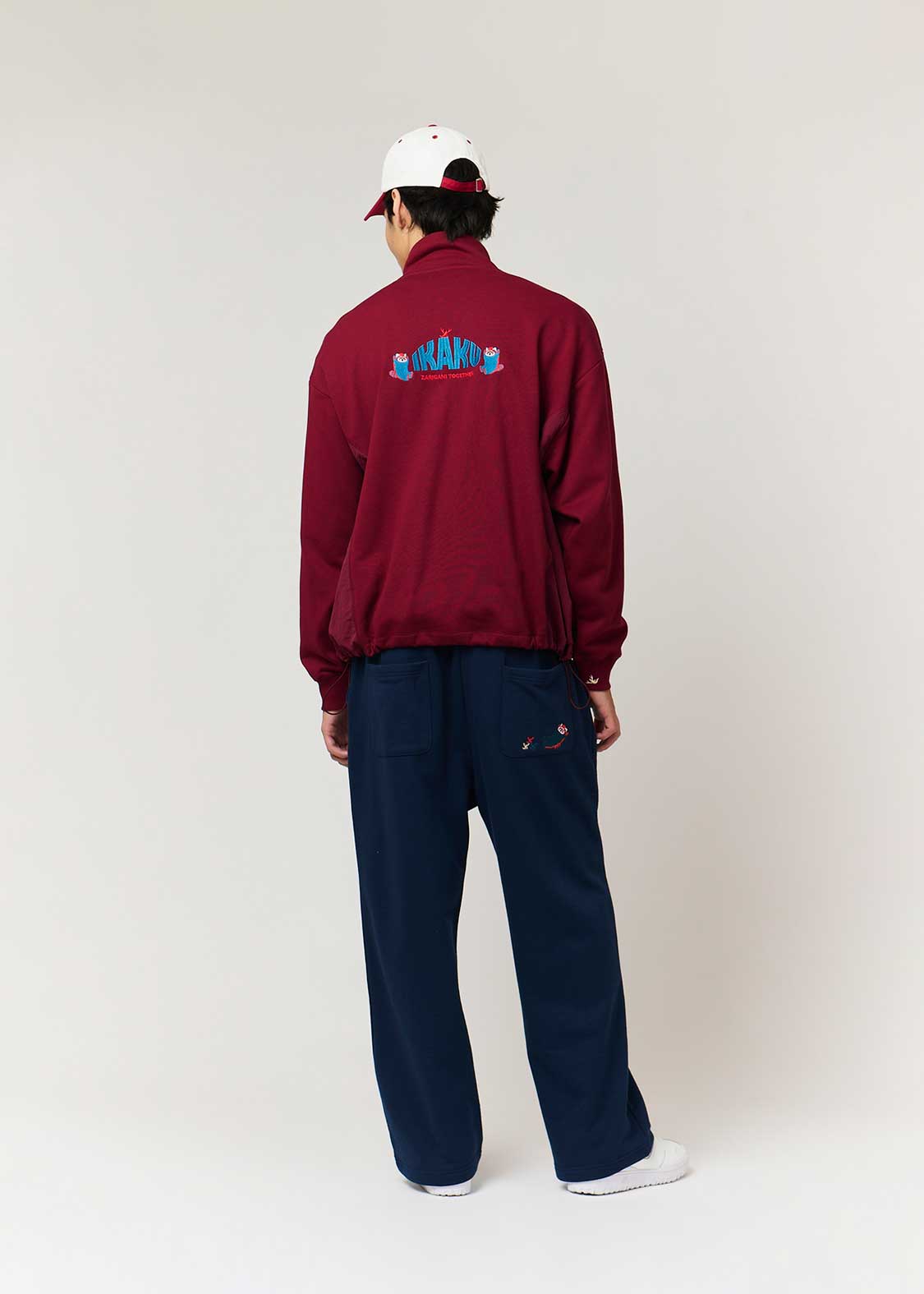 Ikaku Crayfish | Fleece Stand-Up Zip Blouson - Image 8