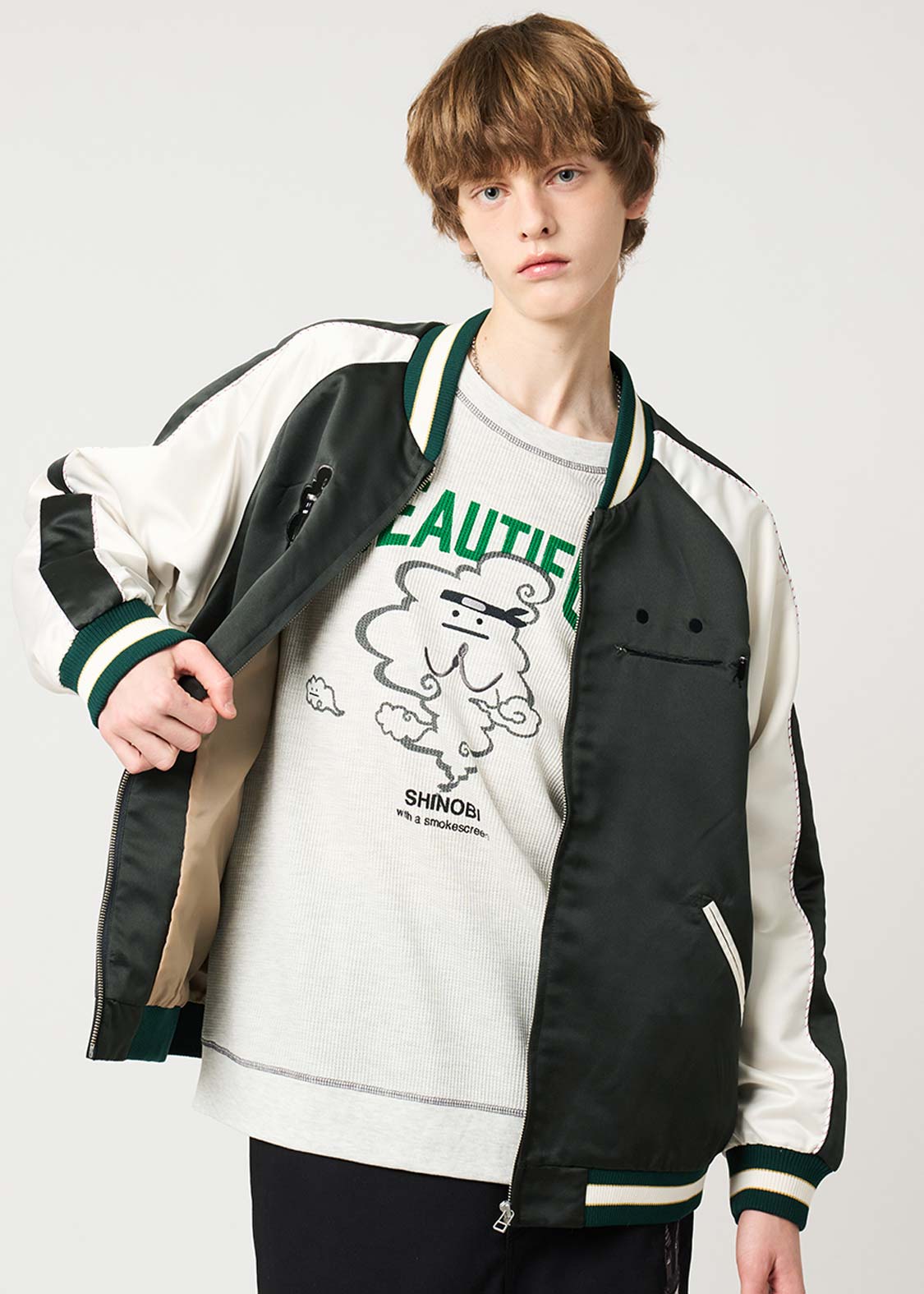 Beautiful Shadow Shinobi | Sukajan Jacket - Image 7