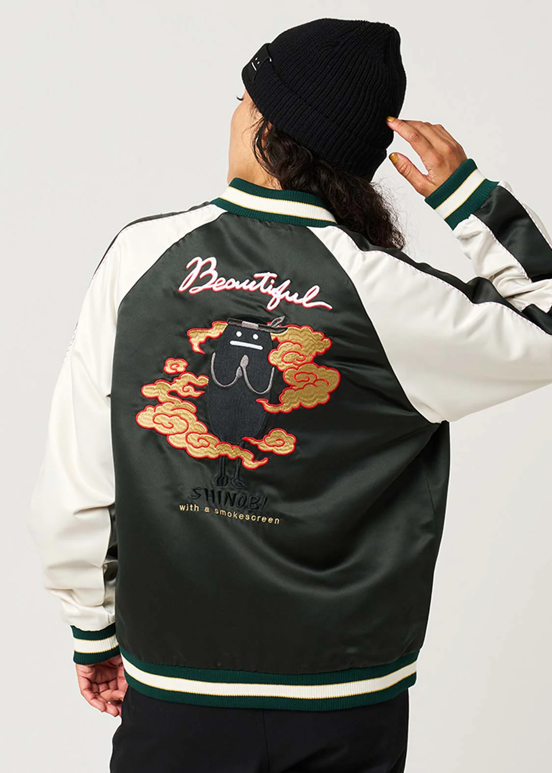 Beautiful Shadow Shinobi | Sukajan Jacket - Image 9