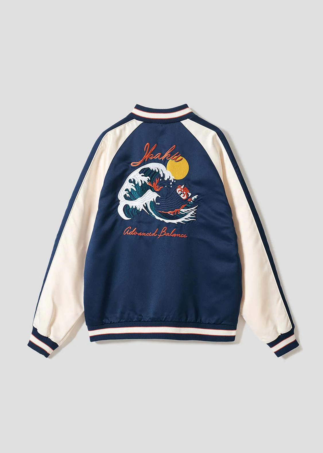 Ikaku Wave Landscape | Sukajan Jacket