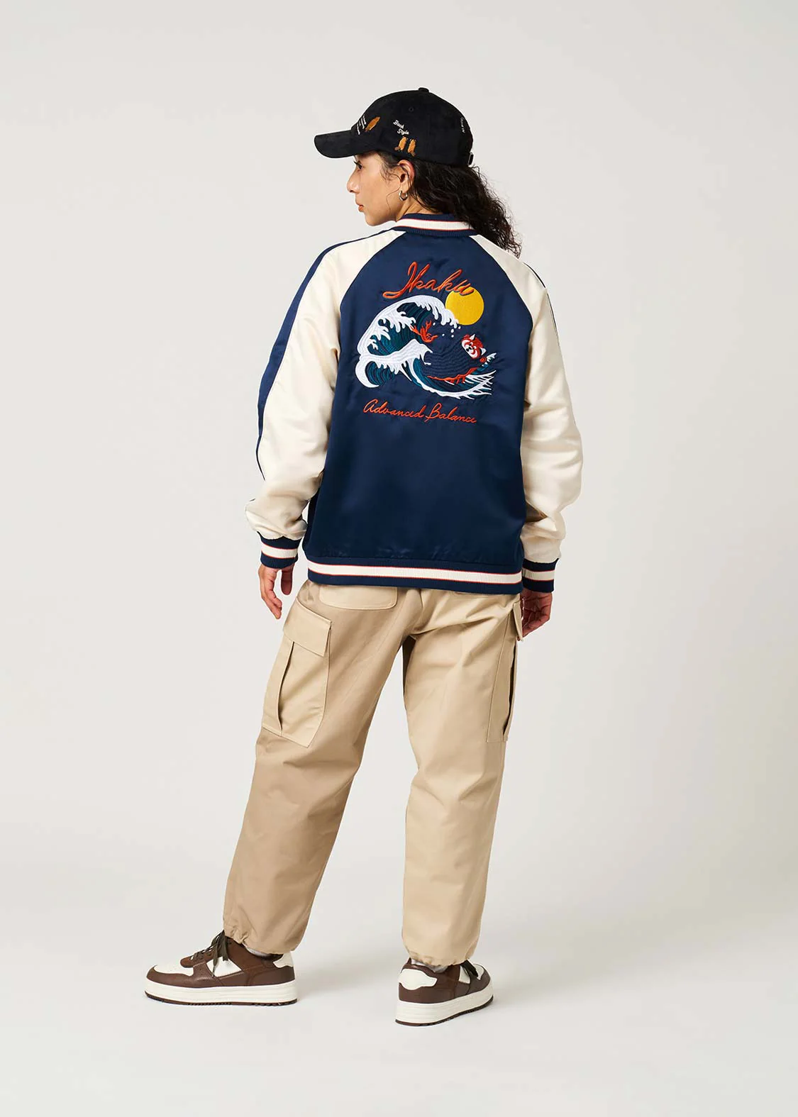 Ikaku Wave Landscape | Sukajan Jacket - Image 10