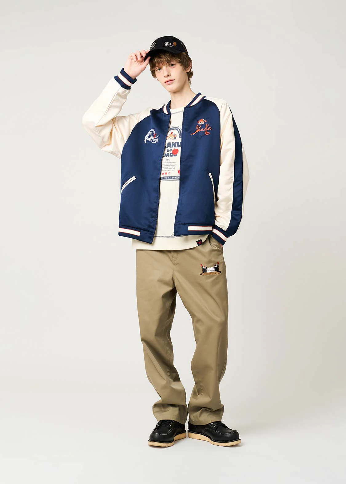 Ikaku Wave Landscape | Sukajan Jacket - Image 8