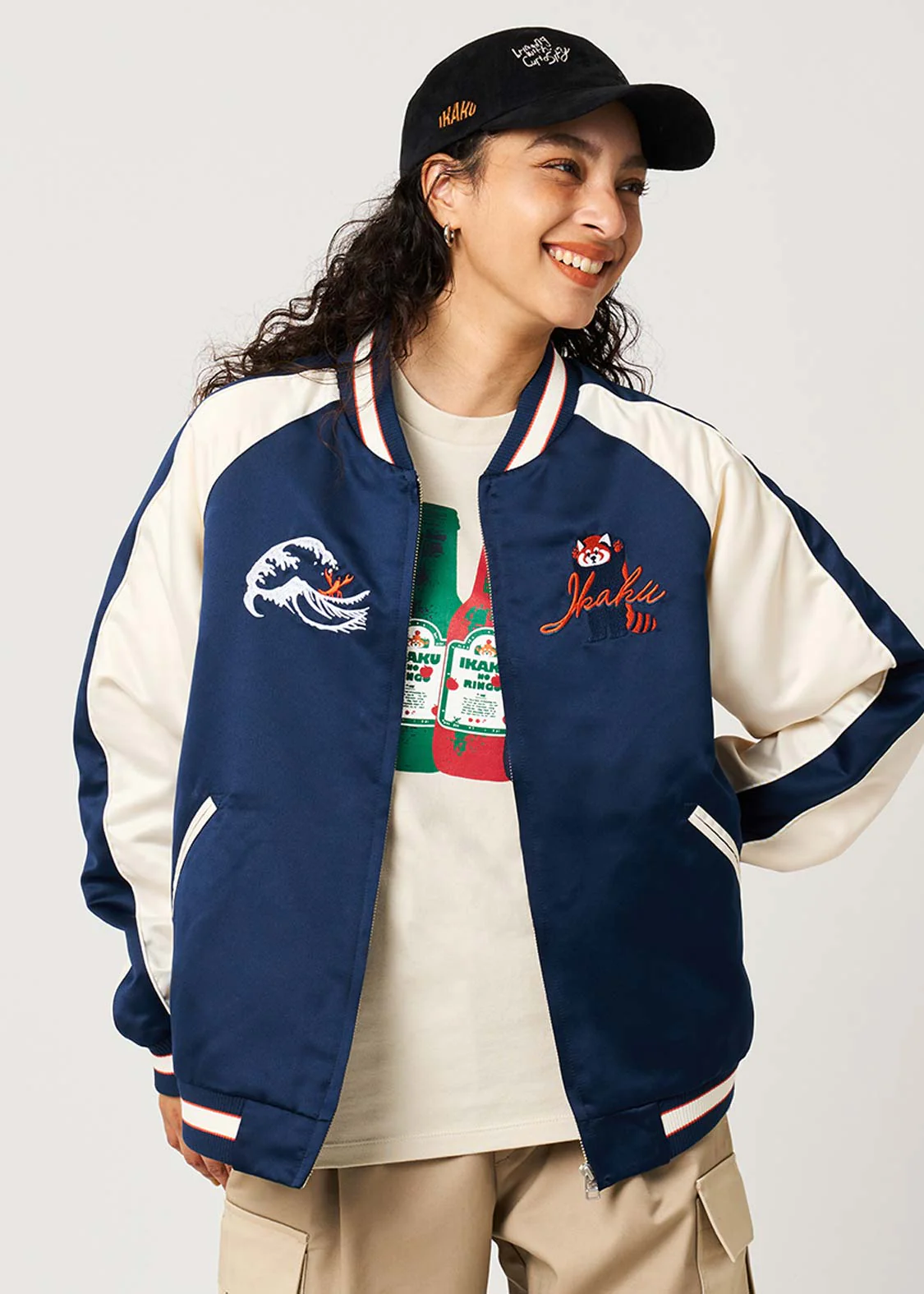 Ikaku Wave Landscape | Sukajan Jacket - Image 9