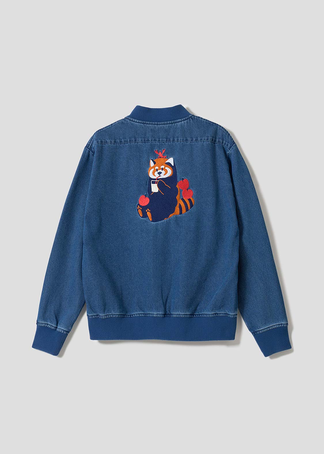 Ikaku Noringo | Denim Zip Blouson