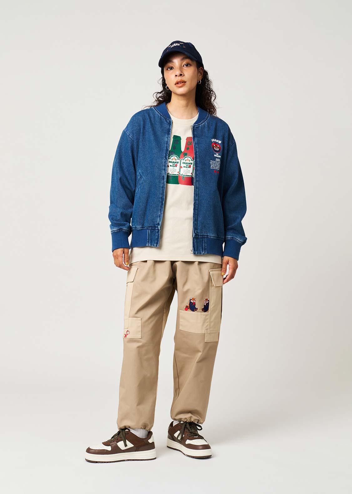 Ikaku Noringo | Denim Zip Blouson - Image 10