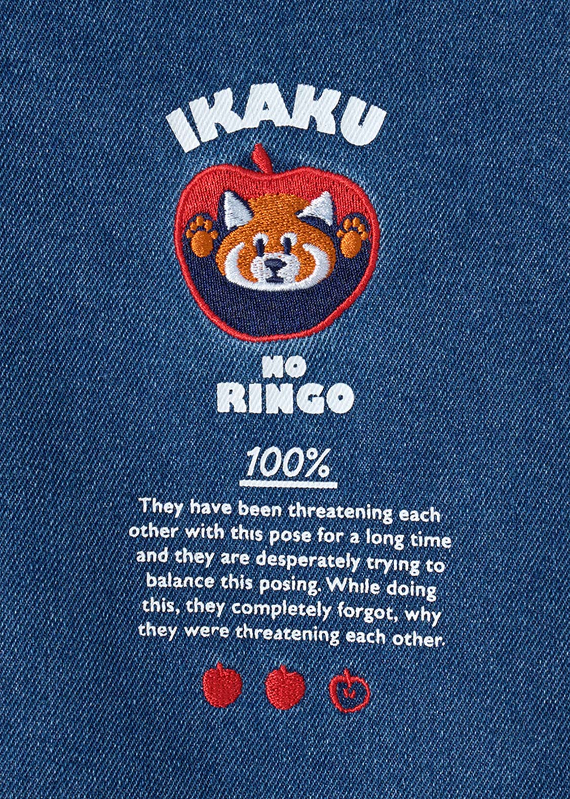 Ikaku Noringo | Denim Zip Blouson - Image 4