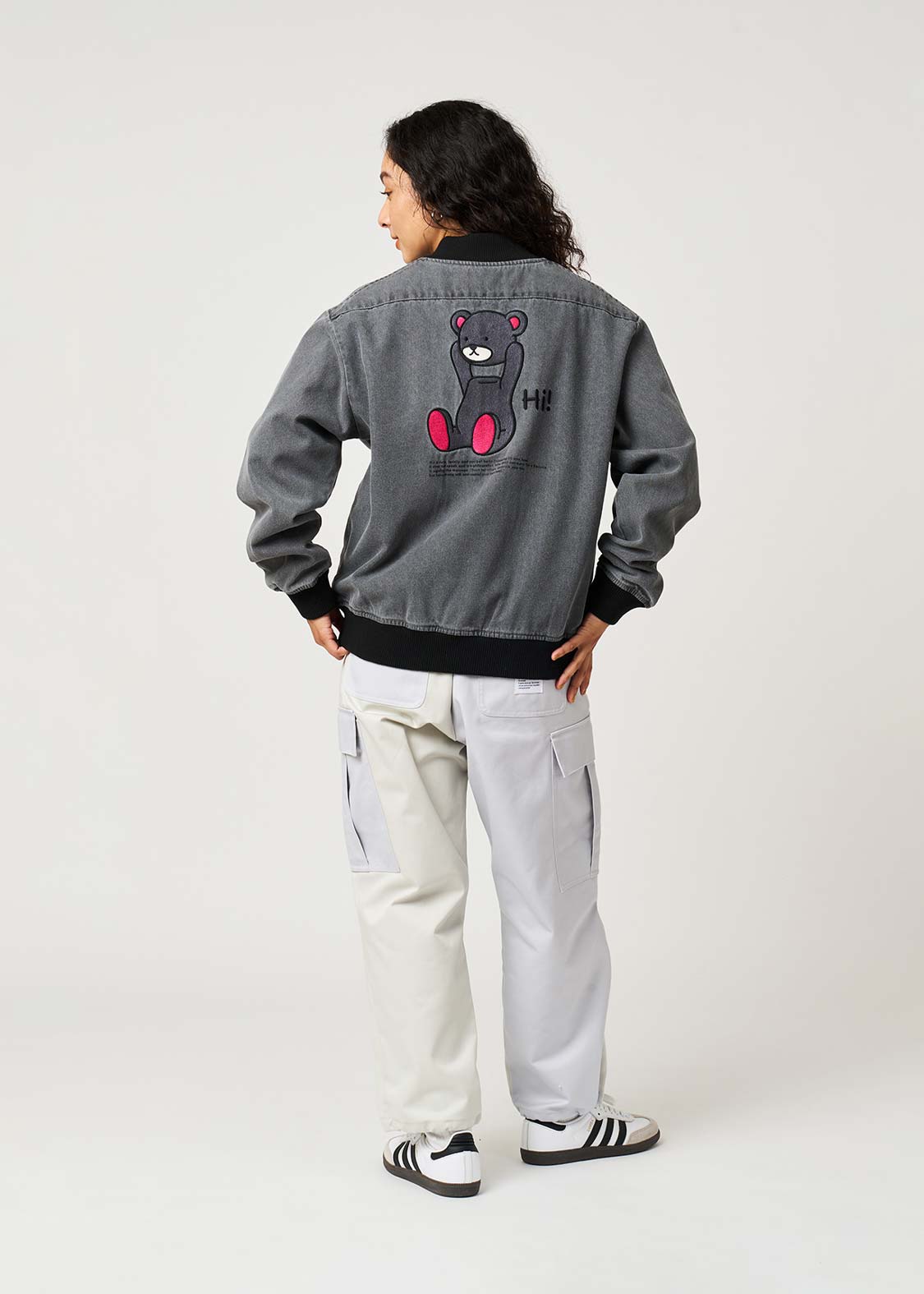 Control Bear | Denim Zip Blouson - Image 10